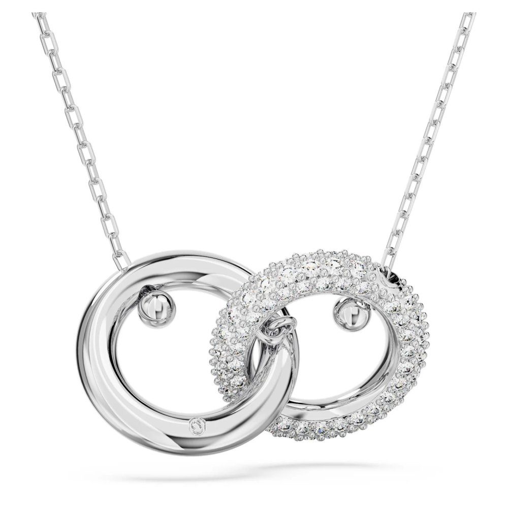 Swarovski Dextera interlocking Necklace and Earring Set