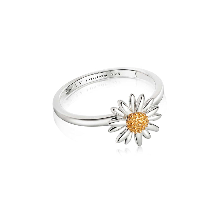 Daisy London Sterling Silver 10mm Daisy Ring