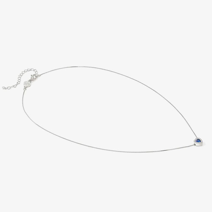 Nomination Silver All my Love Blue Heart Necklace