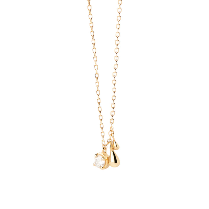 PDPAOLA Gold Water Necklace