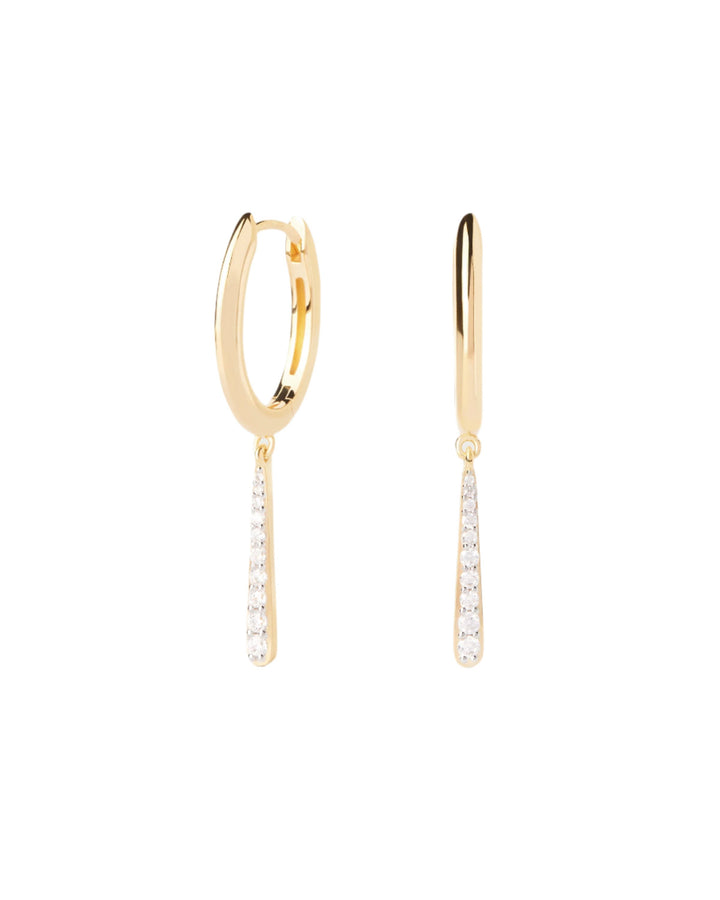 PDPAOLA Gold Olga Mini Hoops