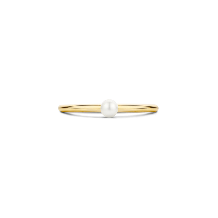 Blush 14ct Solid Gold Mini Pearl Ring