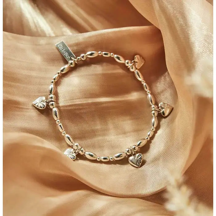 ChloBo Silver Life Lover Bracelet