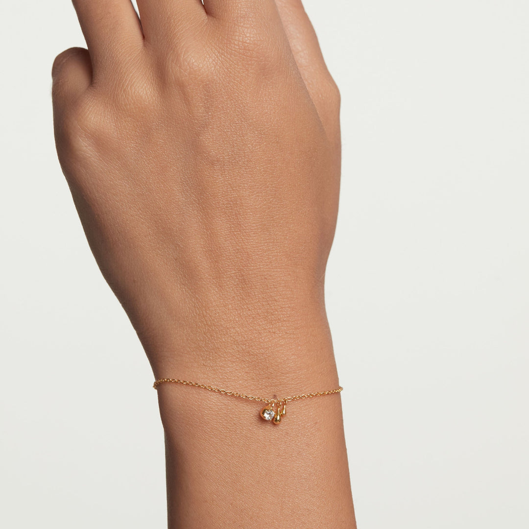 PDPAOLA Gold Water Bracelet