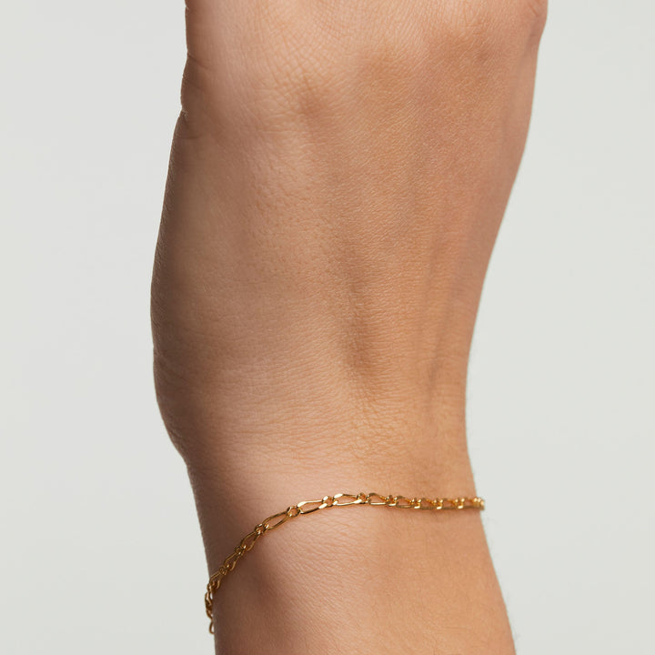 PDPAOLA Gold Adele Chain Bracelet