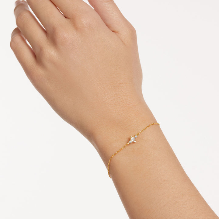 PDPAOLA Gold Laura Bracelet