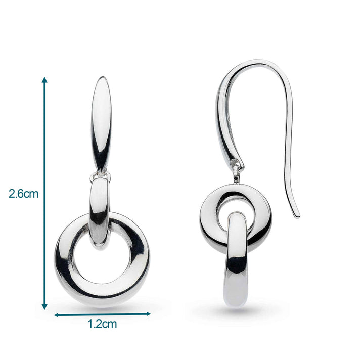 2025 Bevel Cirque Link Drop Earrings image 2