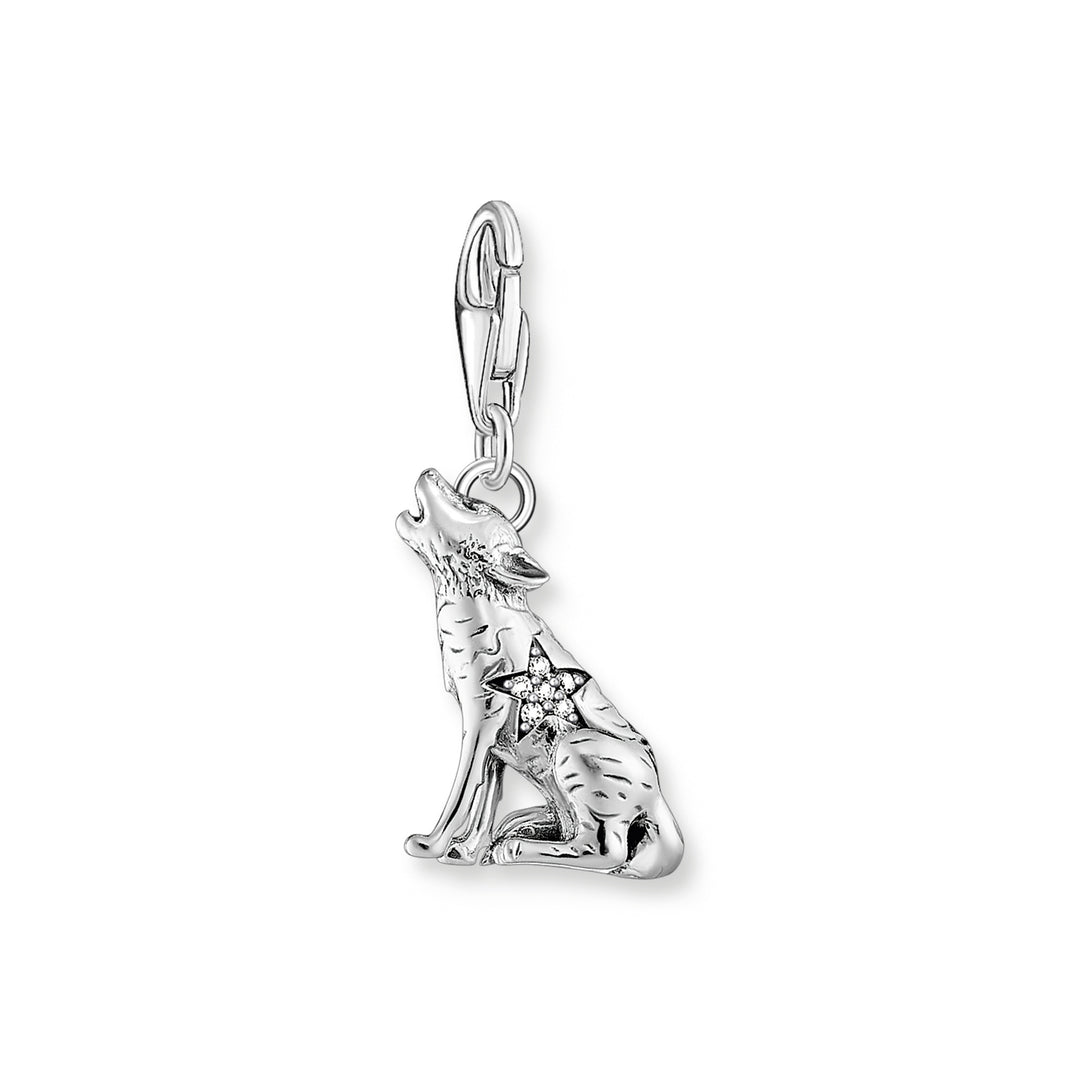 Thomas Sabo Silver Wolf Charm