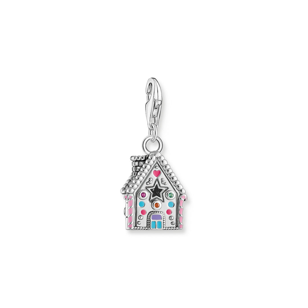 Thomas Sabo Silver Gingerbread House Charm