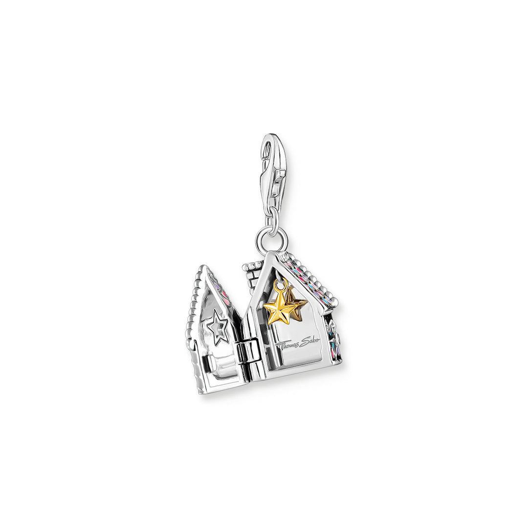 Thomas Sabo Silver Gingerbread House Charm