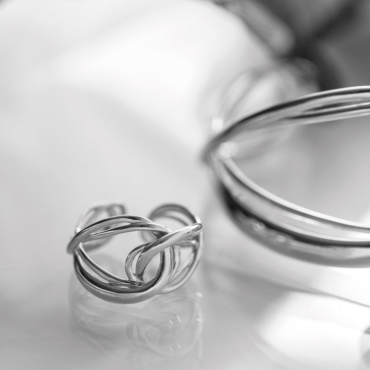 Kit Heath Silver Infinity Ring