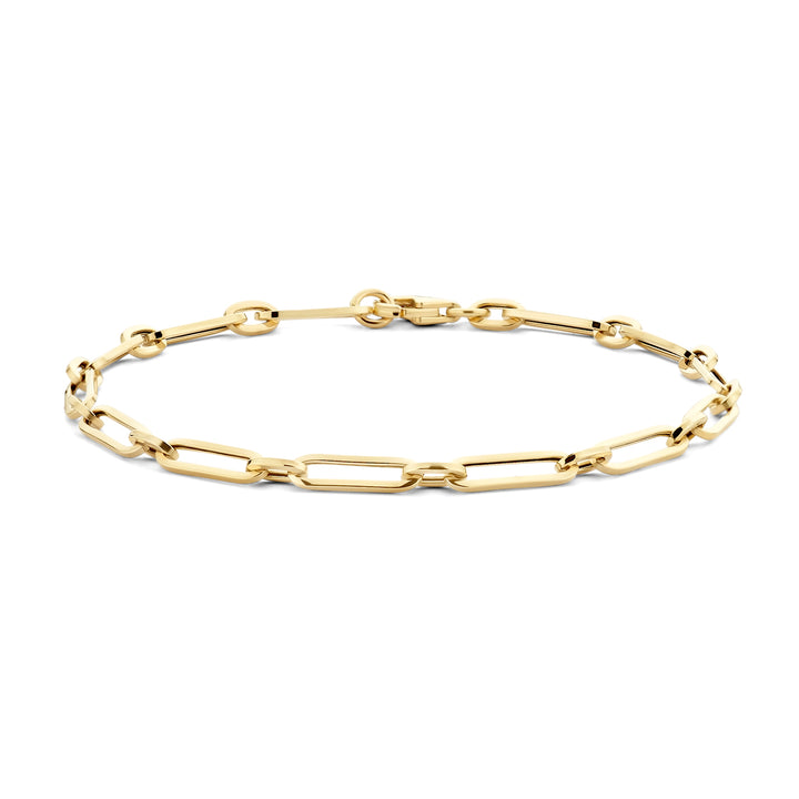 Blush 14ct Solid Gold Forever Link Bracelet