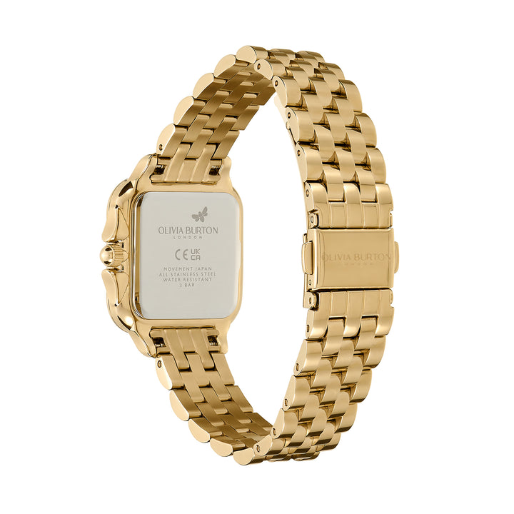 Olivia Burton Gold Grosvenor Square Dial Watch