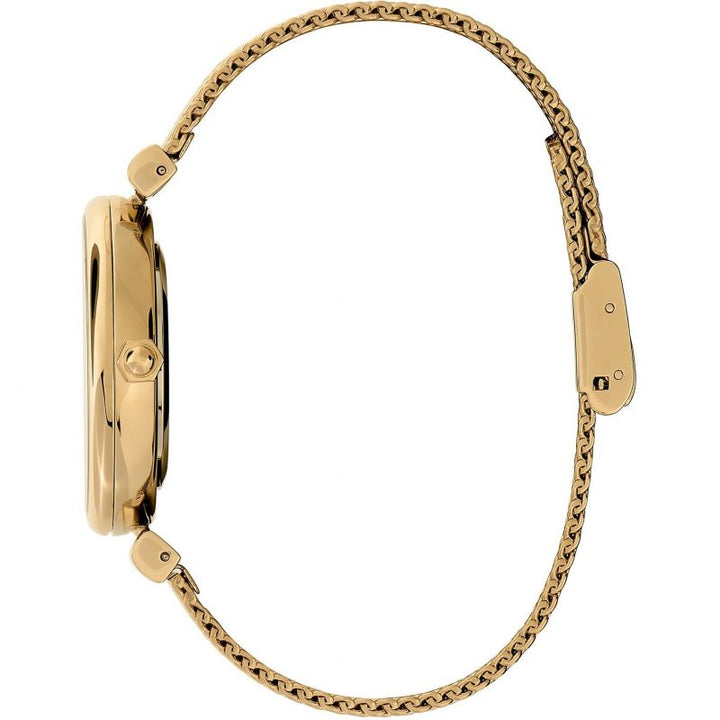 Olivia Burton Gold Minima Bee Mesh Strap Watch