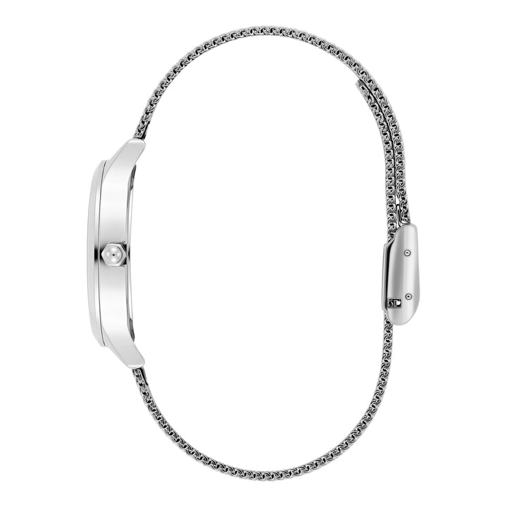 Olivia Burton Silver Wonderlust White Dial Watch