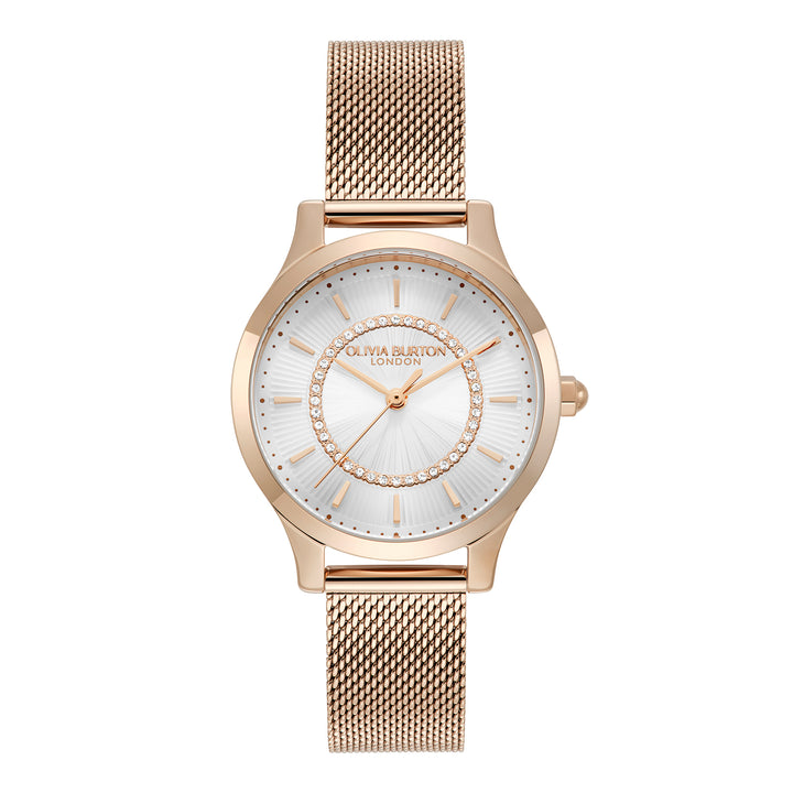 Olivia Burton Carnation Wonderlust White Dial Watch