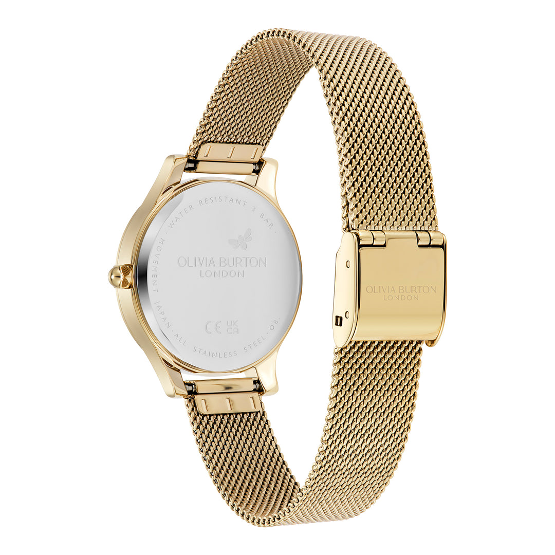 Olivia Burton Gold Wonderlust Gold Dial Watch