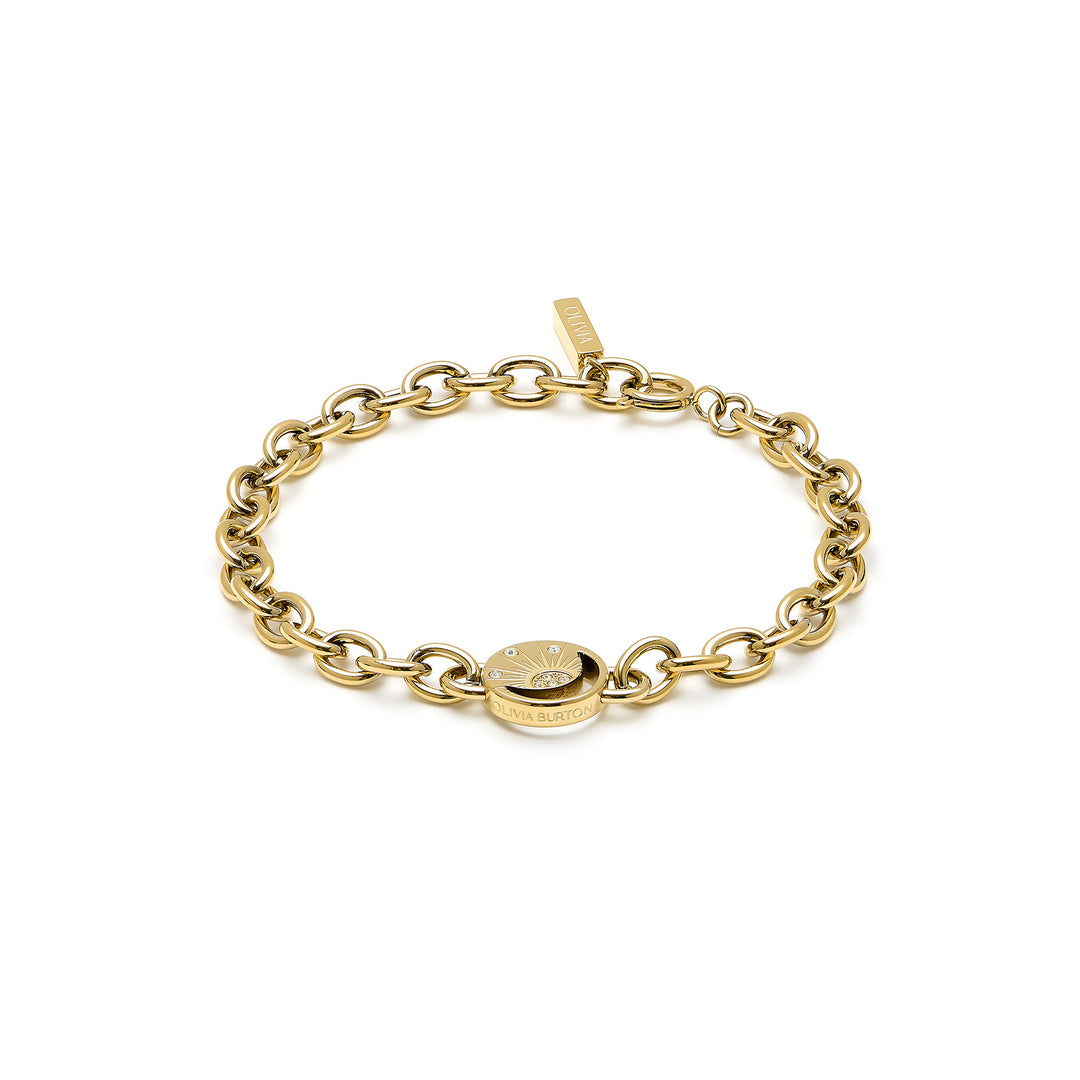 Olivia Burton Gold Celestial Sun Bracelet