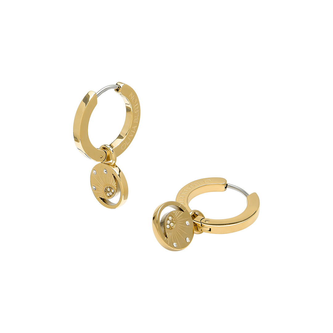 Olivia Burton Gold Celestial Sun Drop Earrings