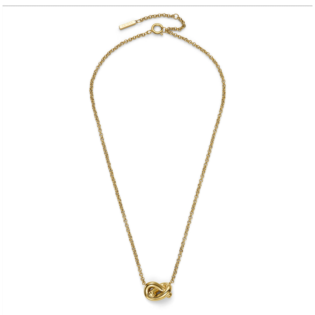 Olivia Burton Gold Lover's Knot Necklace