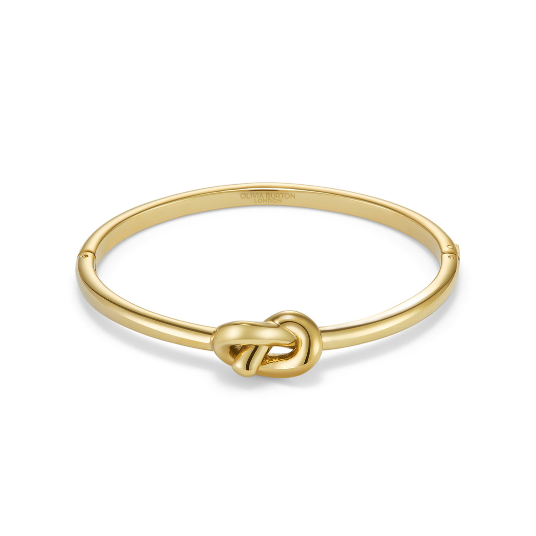 Olivia Burton Gold Lover's Knot Bangle