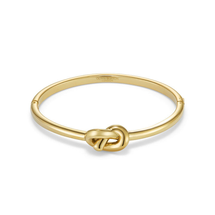 Olivia Burton Gold Lover's Knot Bangle