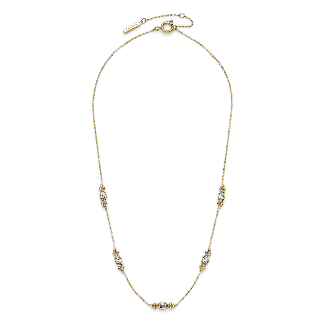 Olivia Burton Gold Dainty Zirconia Necklace