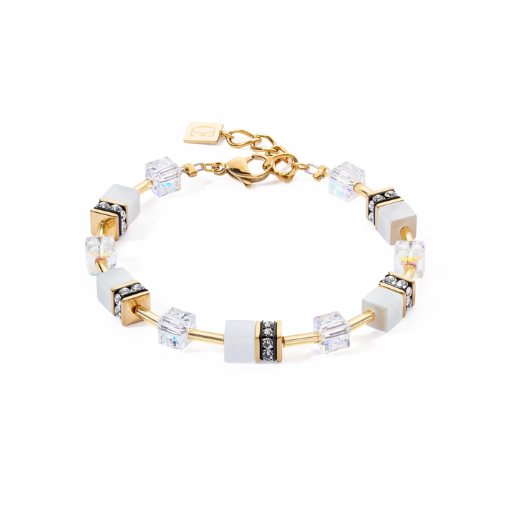 Coeur De Lion Gold GeoCube Iconic Layer Bracelet