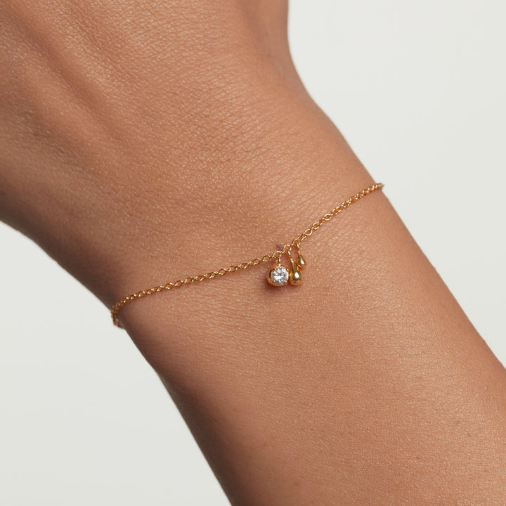 PDPAOLA Gold Water Bracelet