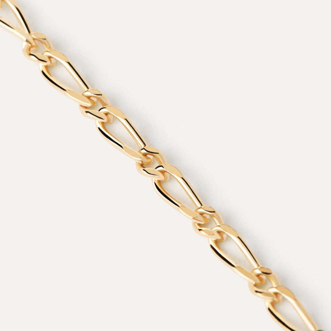 PDPAOLA Gold Adele Chain Bracelet