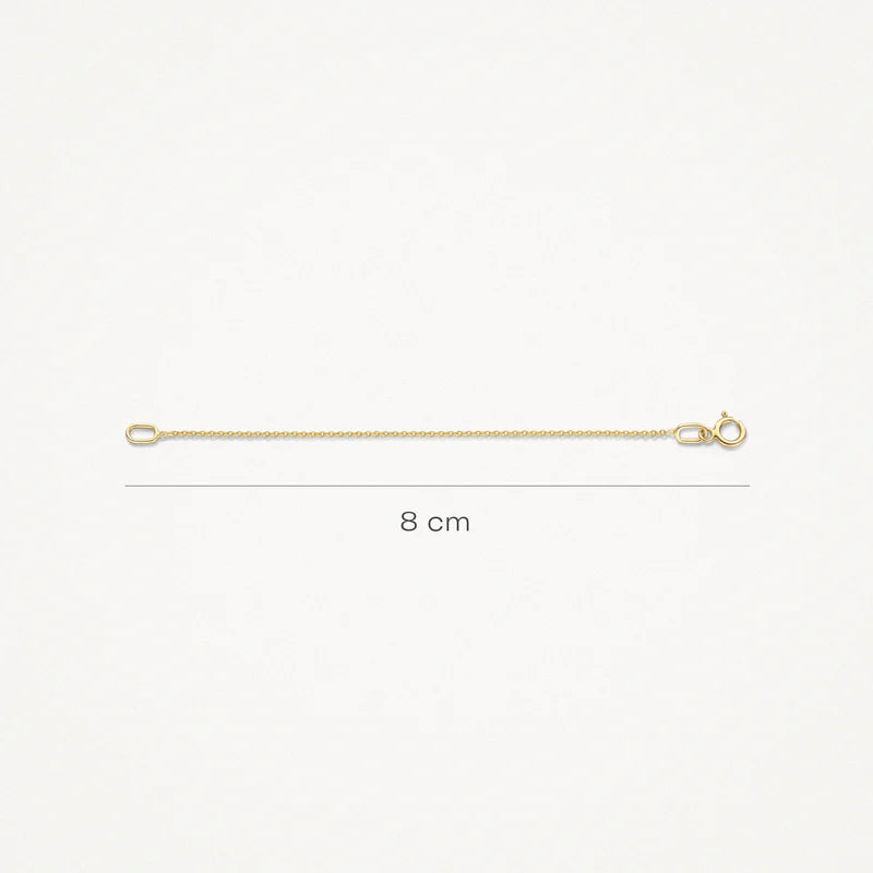 Blush 14ct Solid Gold Necklace Extension Chain