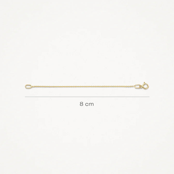 Blush 14ct Solid Gold Necklace Extension Chain