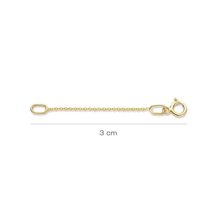 Blush 14ct Solid Gold Necklace Extension Chain