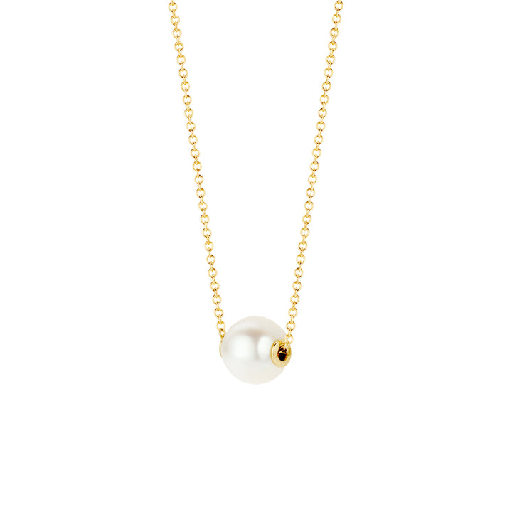 Blush 14ct Solid Gold Pearl Pendant Necklace