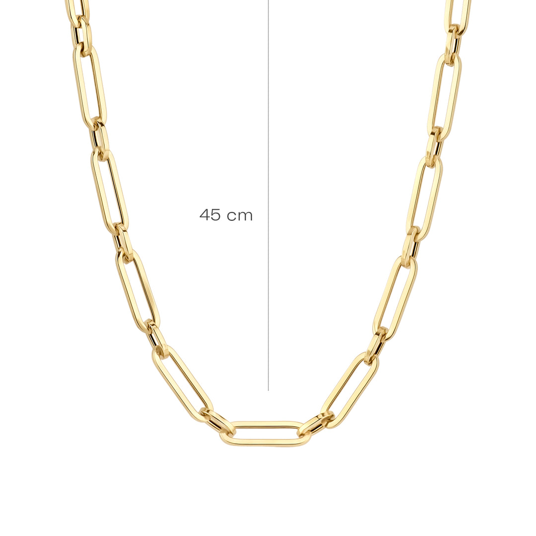 Blush 14ct Solid Gold Forever Link Necklace