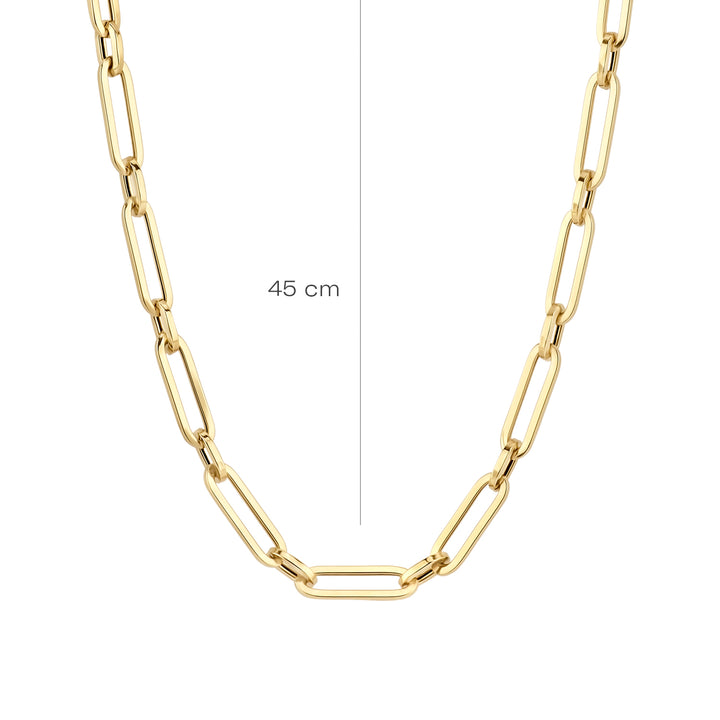 Blush 14ct Solid Gold Forever Link Necklace