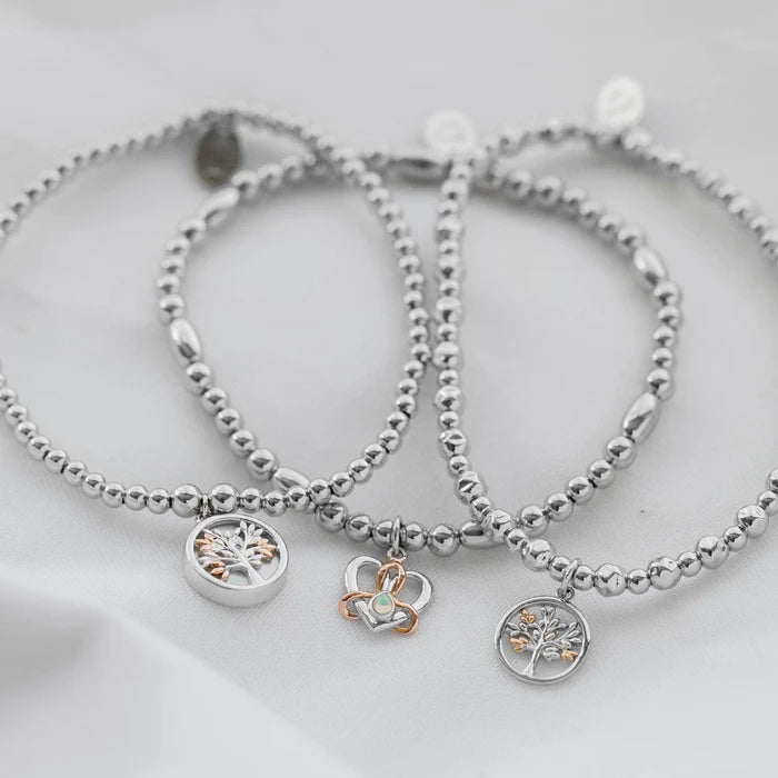 Clogau Affinity Dwynwen Beaded Bracelet