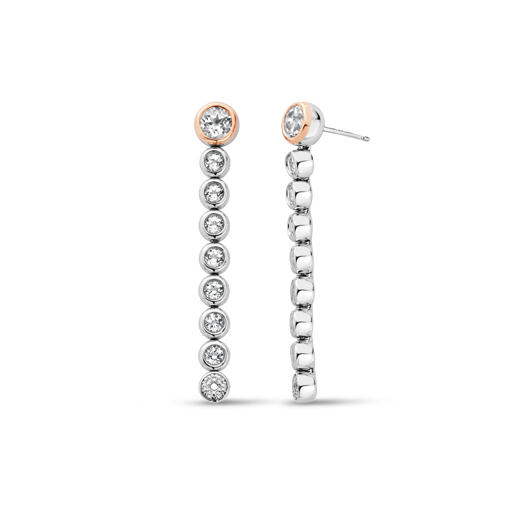 Clogau Silver Celebration  Drop Earrings