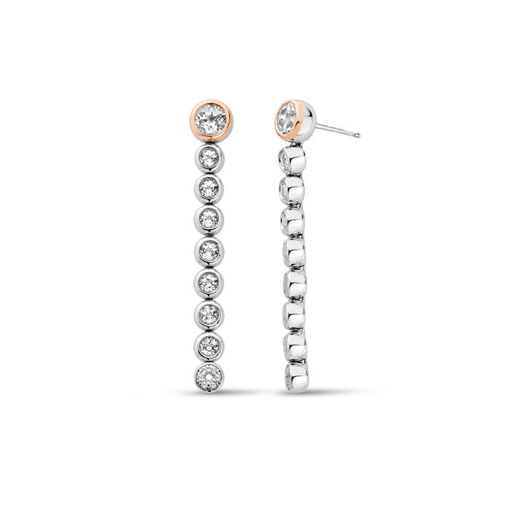 Clogau Silver Celebration  Drop Earrings