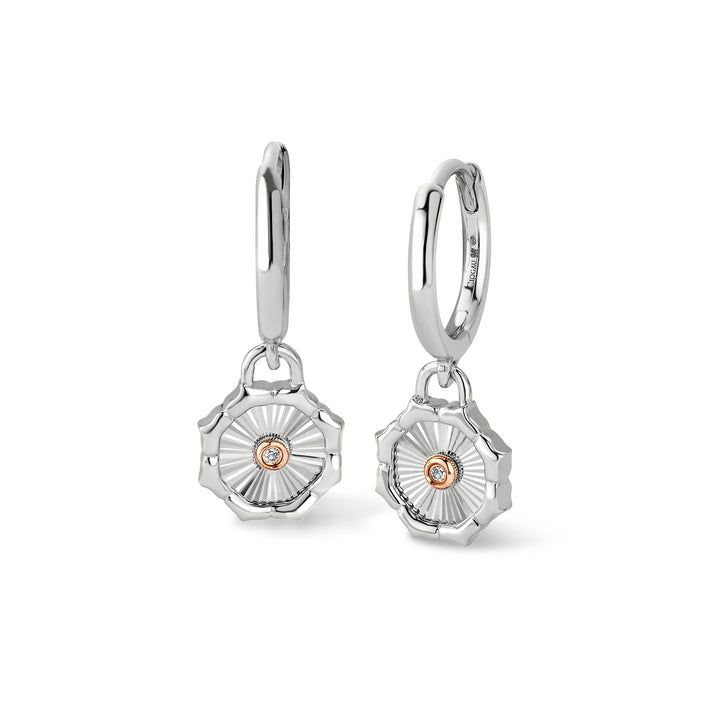 Clogau Nos Da Silver Drop Earrings