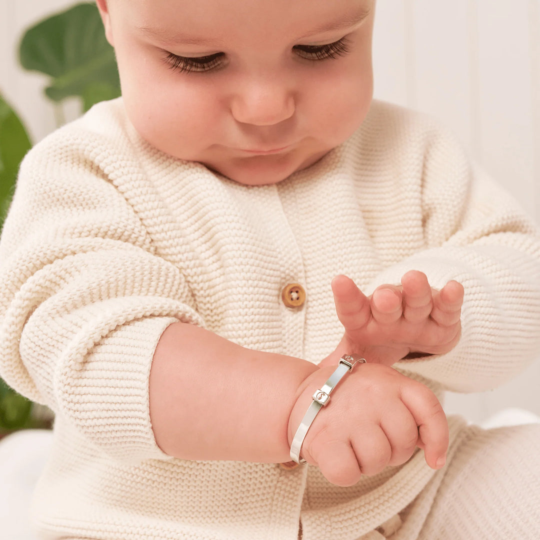 Clogau Tree of Life Insignia Silver Baby Bangle