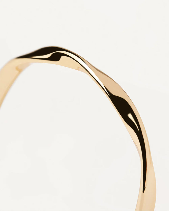 PDPAOLA Gold Spiral Ring