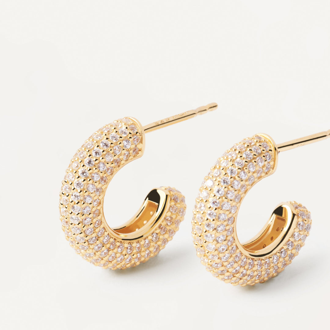 PDPAOLA Gold King Earrings