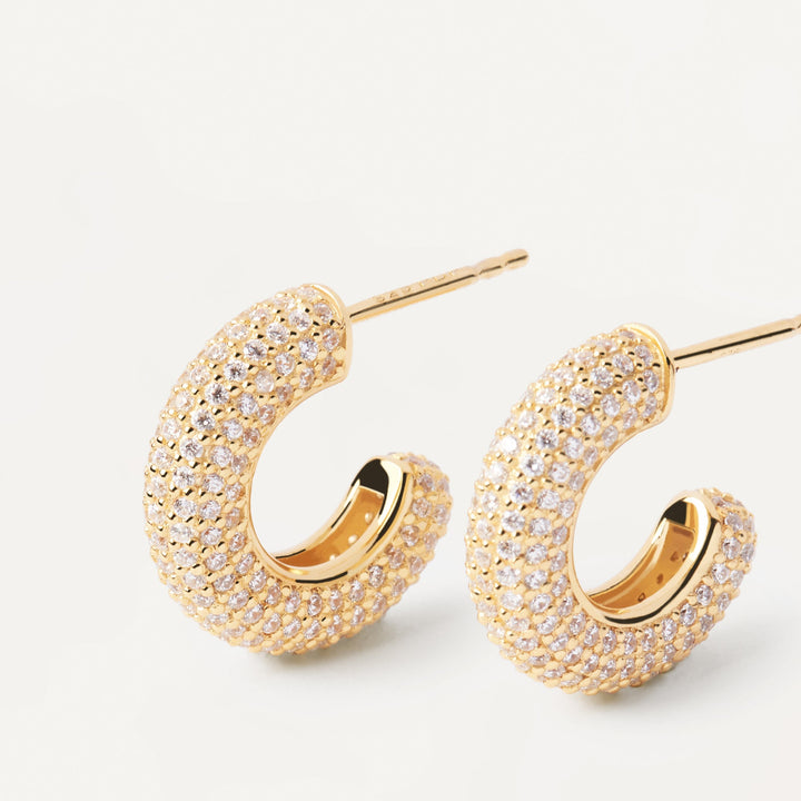 PDPAOLA Gold King Earrings