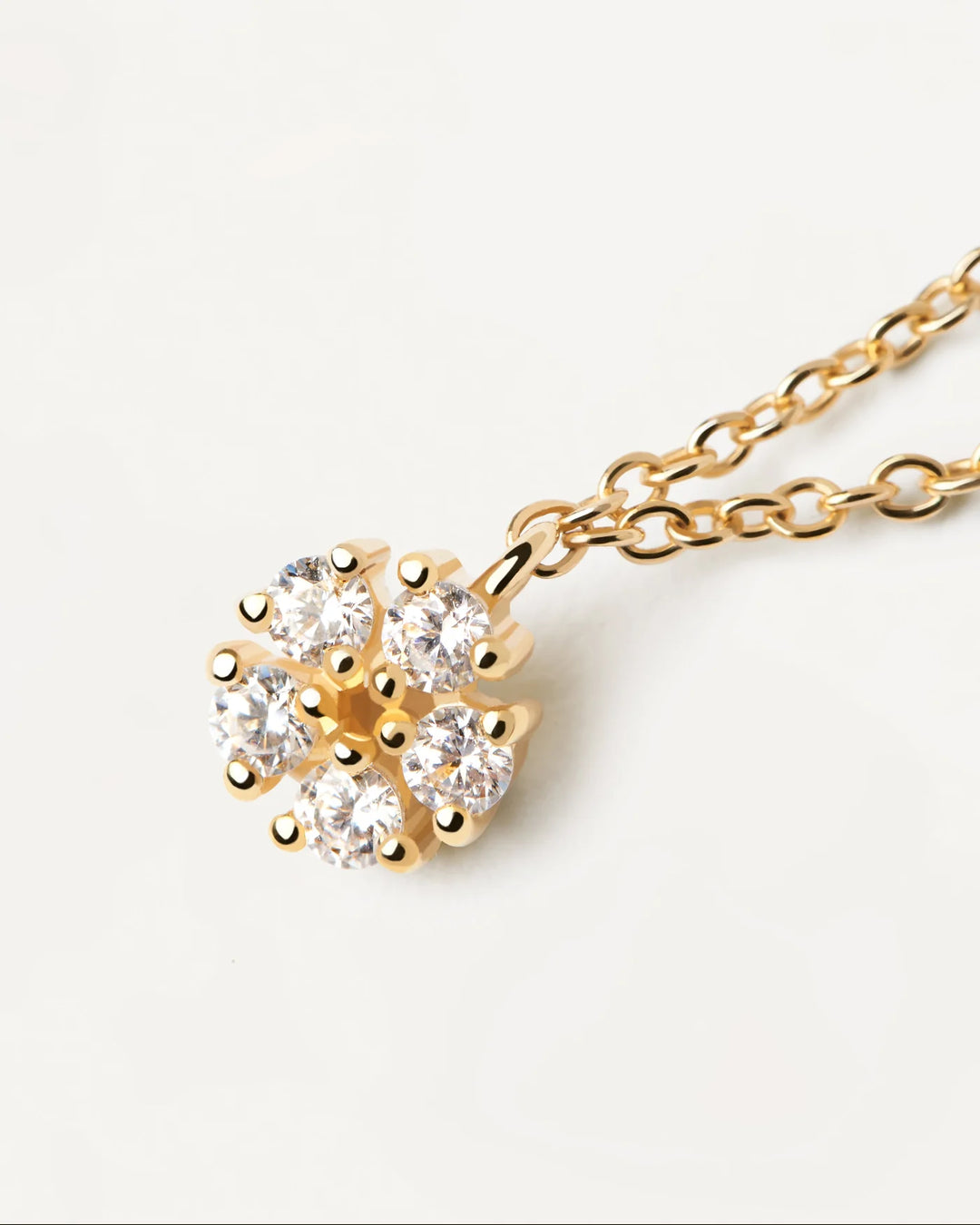 PDPAOLA Gold Daisy Necklace