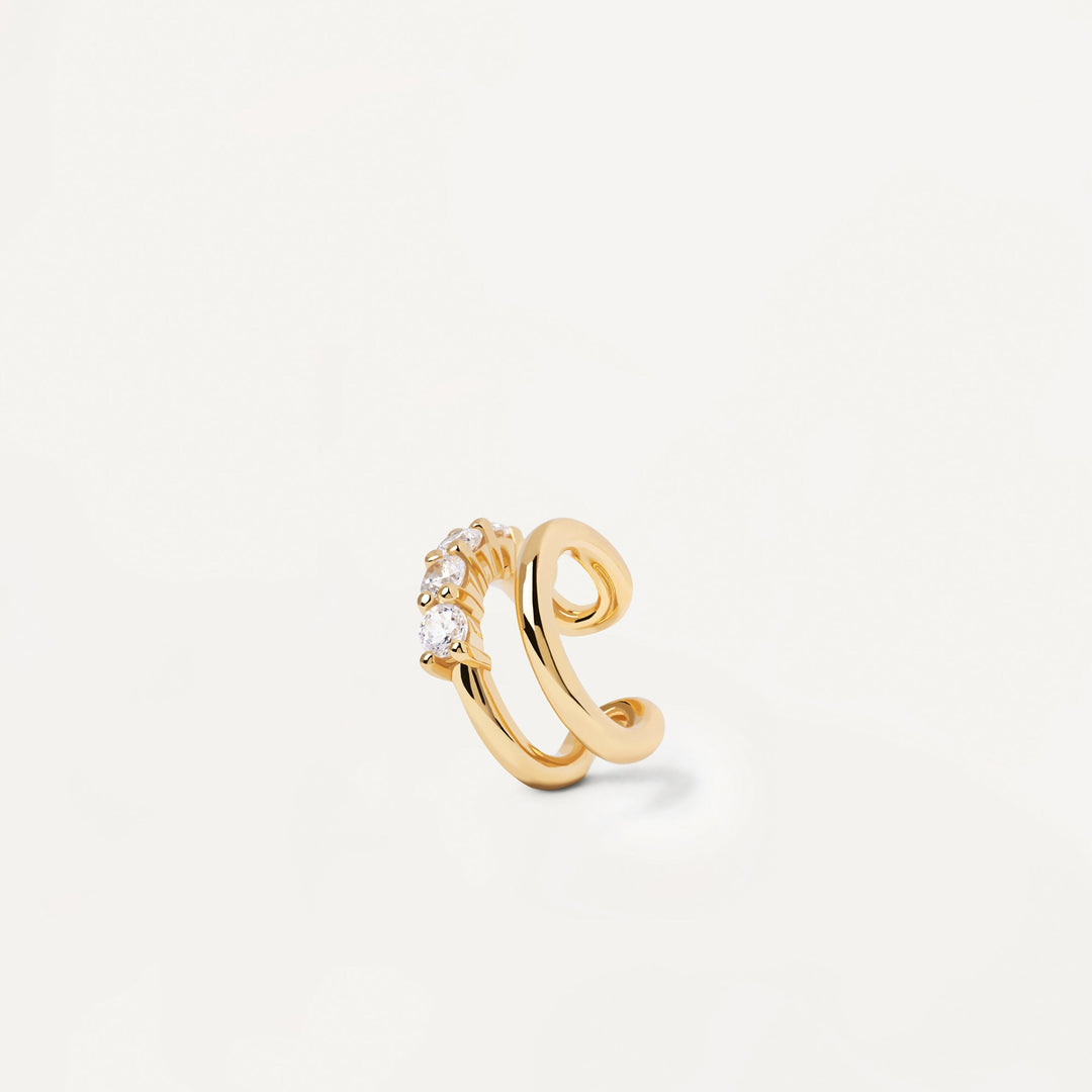 PDPAOLA Gold Alexia Ear Cuff