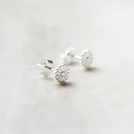 Daisy London Sterling Silver Bloom Stud Earrings