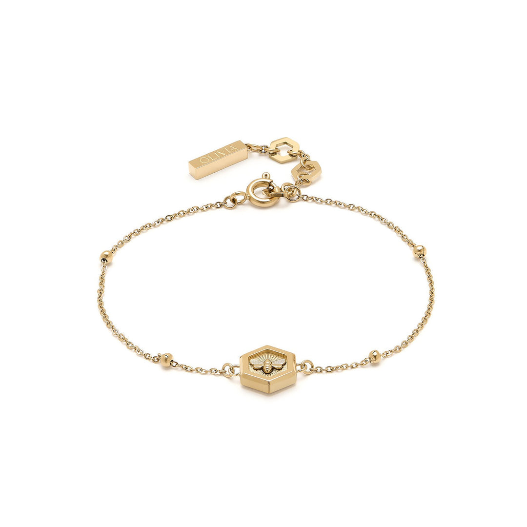 Olivia Burton Gold Minima Bee Bracelet