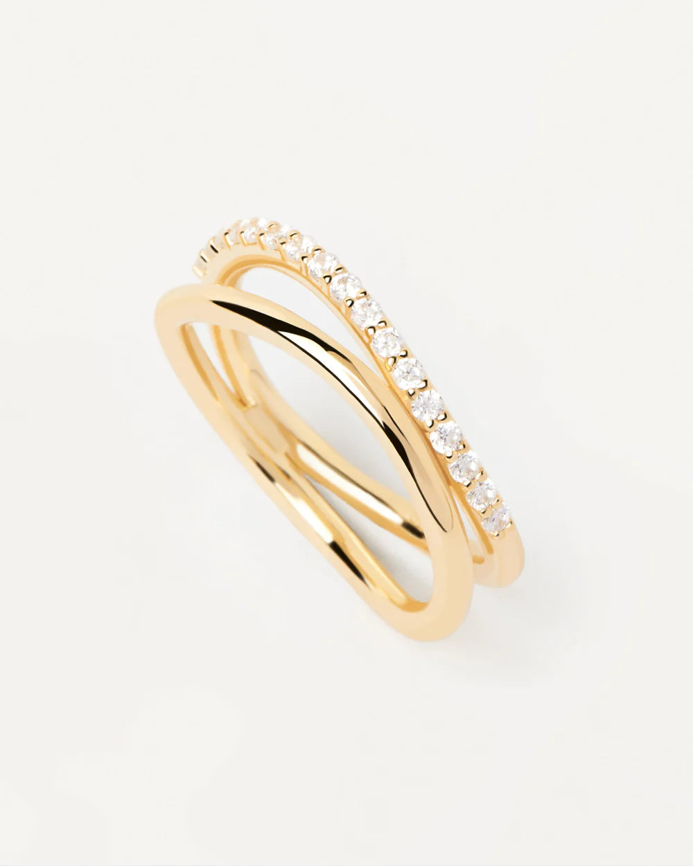 PDPAOLA Gold Twister Ring