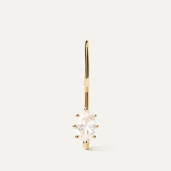 PDPAOLA Gold Lila Single Earring